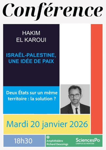 Una conferenza di Hakim El Karoui al Campus di Sciences Po di Mentone, ©Sciences Po Una conferenza di Hakim El Karoui al Campus di Sciences Po di Mentone, ©Sciences Po