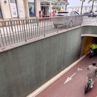 Nizza, il tunnel del Congresso divide la città: pista ciclabile a rischio