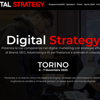 Digital Strategy Torino 2025: l’evento dedicato al marketing digitale torna il 6 e 7 novembre