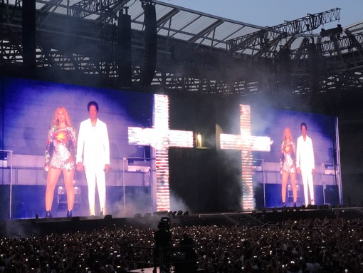 Nizza: sold out all'Allianz Riviera per il tour di Jay-Z e Beyoncé (foto e video)