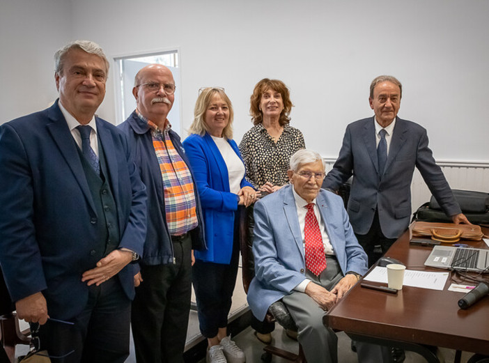 Herbert Traube ricevuto in Comune Herbert Traube ricevuto in Comune