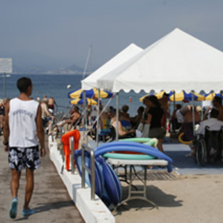 Anche Cannes ha la sua Handiplage. Una recente inaugurazione