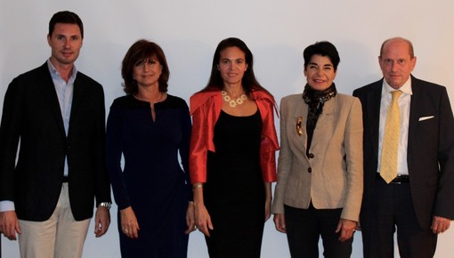 Da sinistra a destra: Davide Jais, Mireille Pietri, Federica Nardoni Spinetta, Da sinistra a destra: Davide Jais, Mireille Pietri, Federica Nardoni Spinetta,