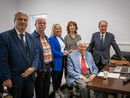 Herbert Traube ricevuto in Comune