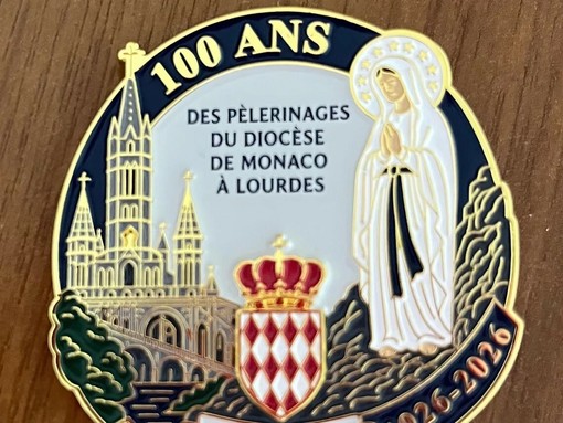 Pellegrinaggi del Diocesi di Monaco a Lourdes: disponibile l'insegna del centenario proposta dall'Hospitalité diocesana