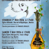 Concerto “Printemps des cordes et des chœurs”.  Foto: © Cap Riviera Mandoline.