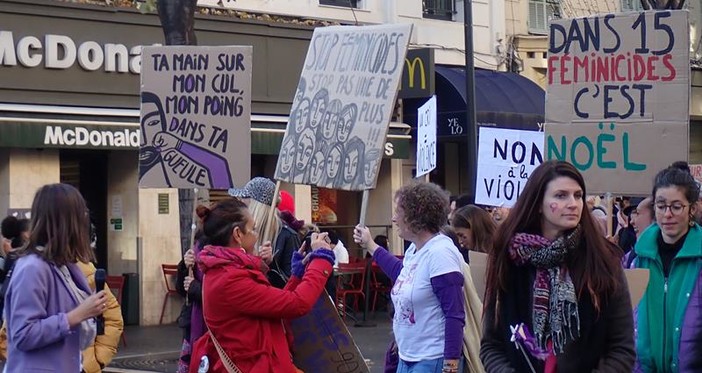 Manifestazione sabato 23 novembre 2024 Avenue Jean Medecin - Foto di Ghjuvan Pasquale Manifestazione sabato 23 novembre 2024 Avenue Jean Medecin - Foto di Ghjuvan Pasquale
