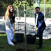 Marjorie Crovetto, Adjointe al Sindaco e Stéphane Valeri, Presidente-Délégué della Société des Bains de Mer de Monte-Carlo.