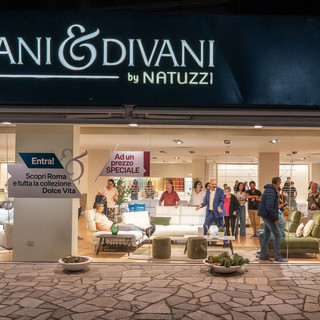 Lo store Divani&amp;Divani di Sanremo, punto di riferimento dell’arredamento imbottito da 32 anni sul territorio