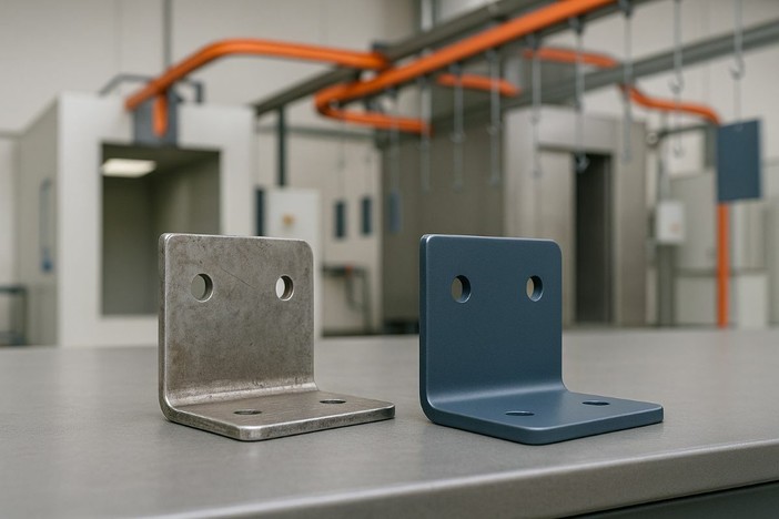 Dal pezzo grezzo al prodotto finito: la verniciatura trasforma il metallo in un elemento più completo Dal pezzo grezzo al prodotto finito: la verniciatura trasforma il metallo in un elemento più completo
