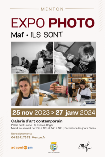 Mentone, fino al 27 gennaio alla Galleria d'Arte Contemporanea la mostra "They are" Mentone, fino al 27 gennaio alla Galleria d'Arte Contemporanea la mostra "They are"