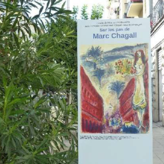 “Sur les pas de Marc Chagall”, percorso urbano a Nizza dedicato ai luoghi legati alla vita dell’artista.