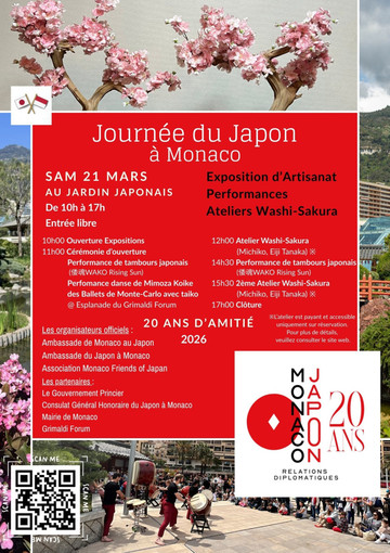 Giornata del Giappone a Monaco – 21 marzo 2026 – Esplanade del Grimaldi Forum