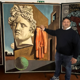 L’attenzione del mondo dell’arte converge su Asti per l’evento della calata dal telaio dell’arazzo di Ezio Gribaudo, tratto da Diari di New York