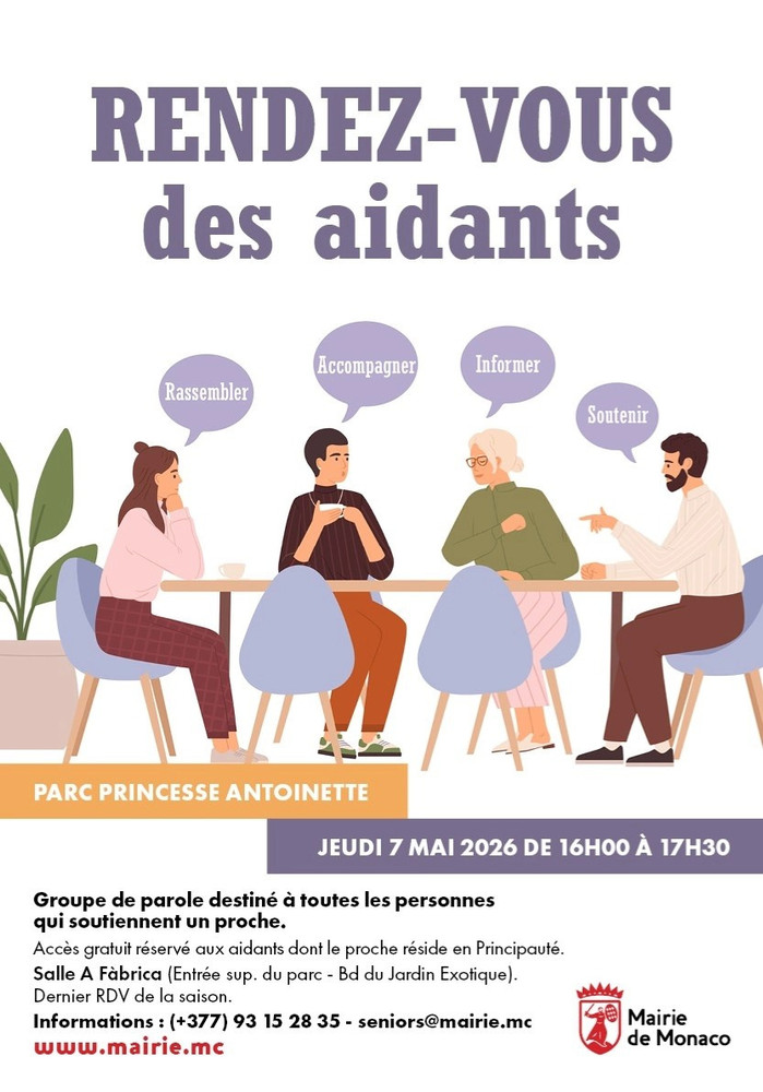 L’ultimo “Rendez-vous des aidants” della stagione. L’ultimo “Rendez-vous des aidants” della stagione.