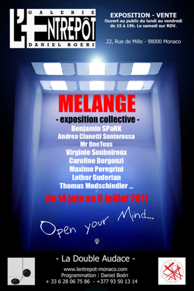 "Melange": nuova mostra collettiva all'Entrepot di Monaco "Melange": nuova mostra collettiva all'Entrepot di Monaco