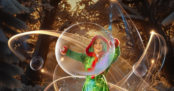 “Bulline, la fée aux bulles magiques”: uno spettacolo natalizio per bambini a Mentone ©Eklabul “Bulline, la fée aux bulles magiques”: uno spettacolo natalizio per bambini a Mentone ©Eklabul