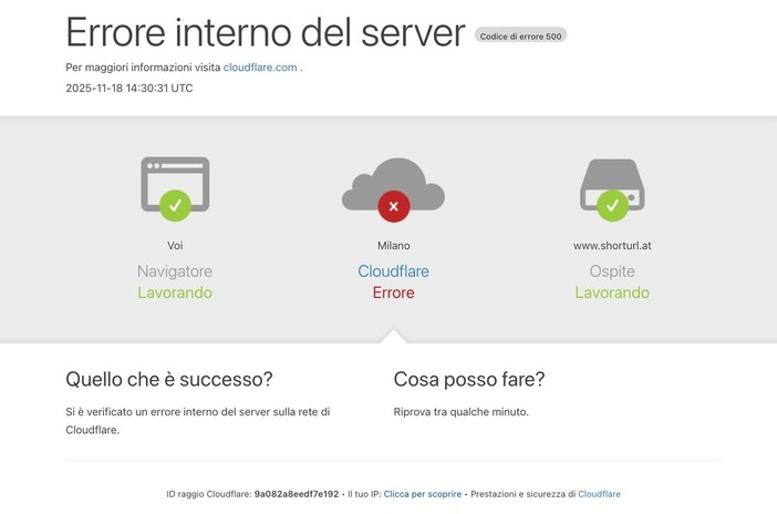 Chatgpt e altri siti ko per problemi legati alla società che si occupa di sicurezza