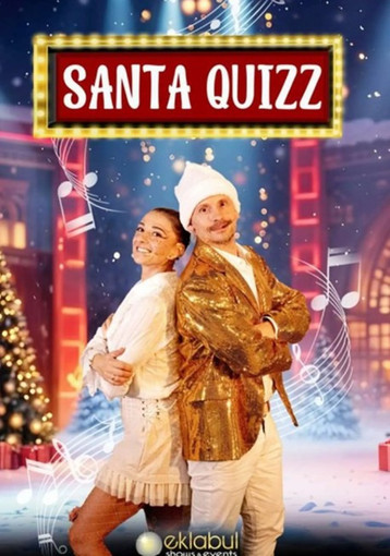 Gwladys la fata e Sacha l’elfo, protagonisti di Santa Quizz a Mentone ©Eklabul