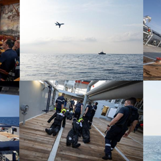 Cade un aereo in mare: esercitazione di salvataggio tra Mentone e Monaco