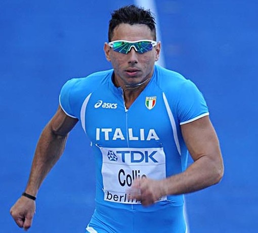 L'uomo di punta della staffetta italiana, Simone Collio. Copyright foto: www.fidal.it