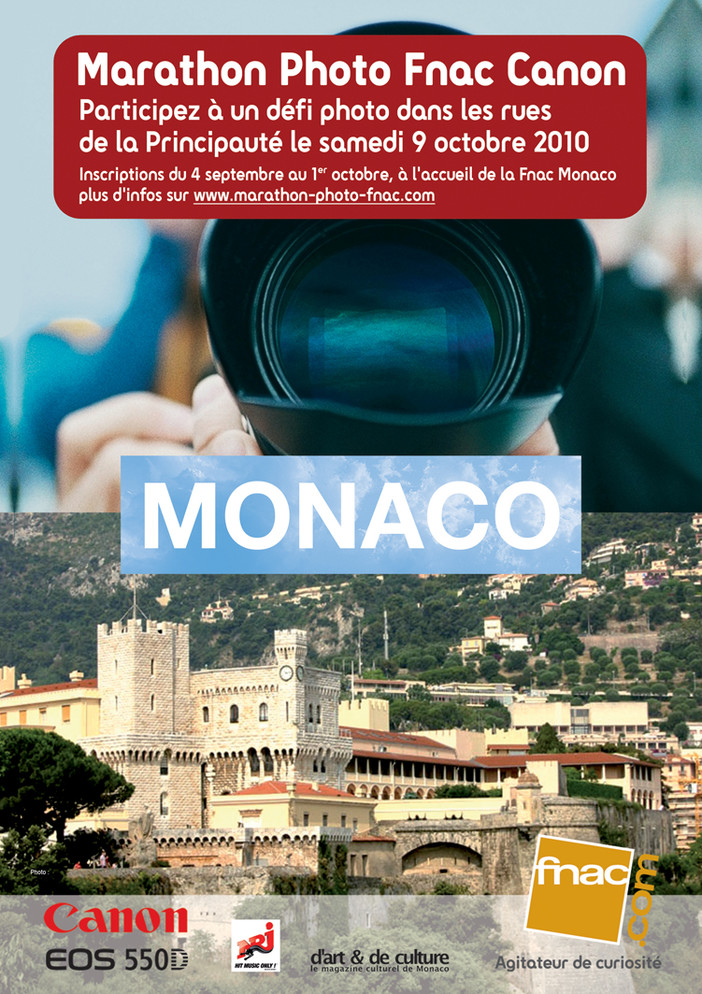 Premiazione del 2° Marathon photo Fnac Canon a Monte-Carlo