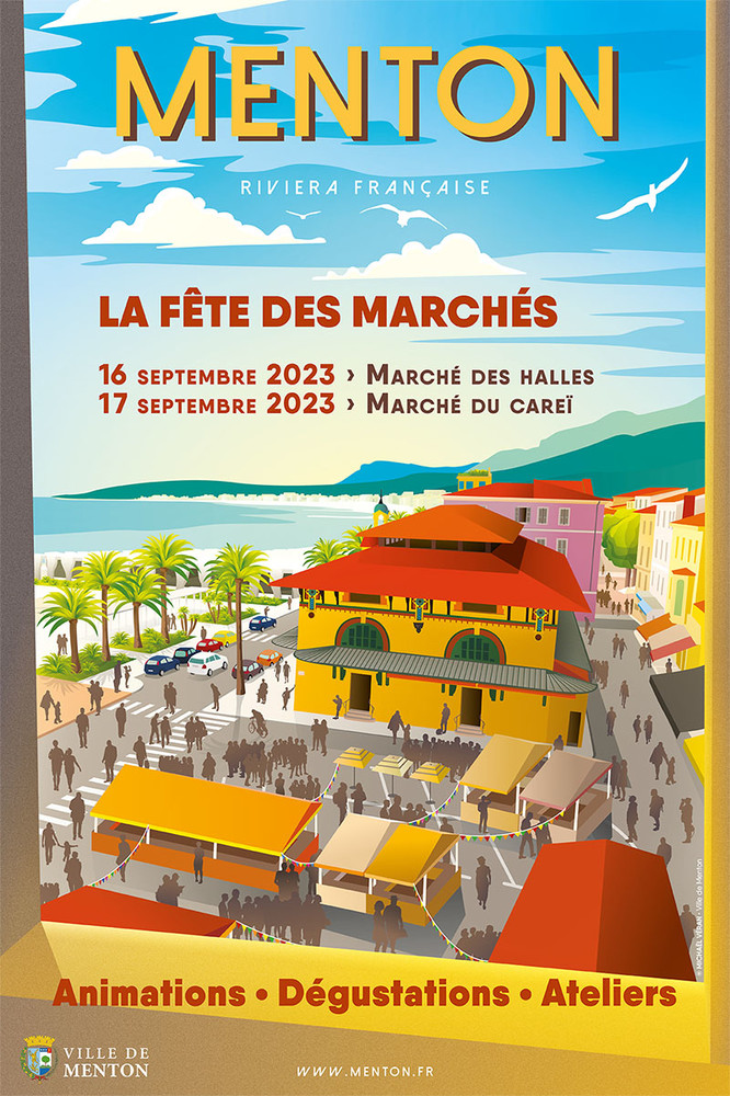 Mentone, i mercati di Careï e Les Halles in festa Mentone, i mercati di Careï e Les Halles in festa