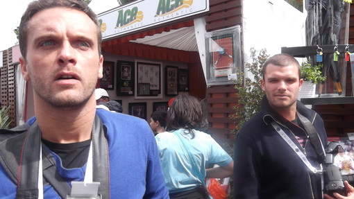 Montecarlo Rolex Masters: fotografi in azione Montecarlo Rolex Masters: fotografi in azione