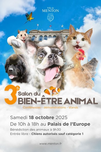 3° Salon du bien-être animal.