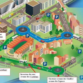 Monaco, nuovo schema di circolazione a Fontvieille