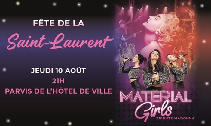 Saint-Laurent-du-Var, per la festa del patrono una serata tributo a Madonna