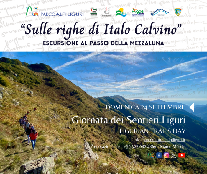 Sulle righe di Italo Calvino nel Parco delle Alpi Liguri