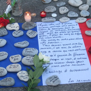 I "Galates" con i nomi delle vittime