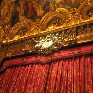 Un dettaglio della Sala Garnier di Monte-Carlo