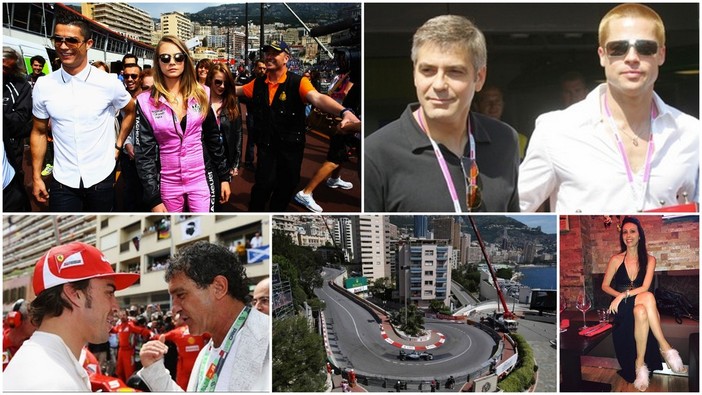 Ronaldo, Clooney, Pitt ed i tanti vip del 74° Gran Premio di Formula 1 di Monaco: il 'dietro le quinte' dell'evento più glamour dei motori