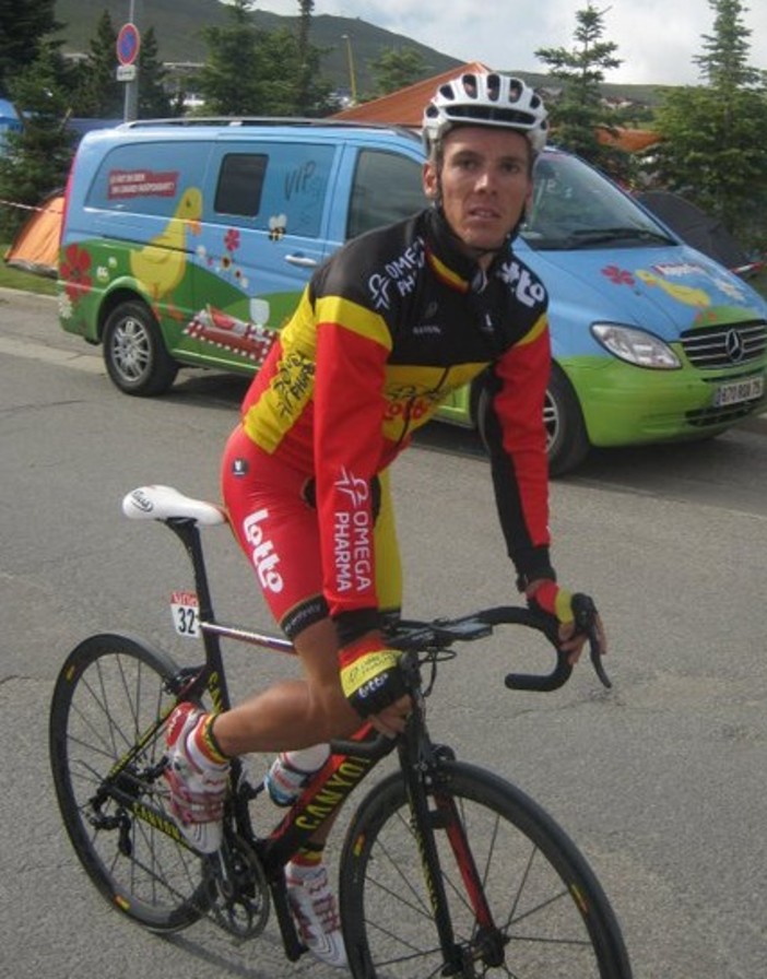 Sportel 2012. Philippe Gilbert: «In Italia mi alleno spesso sulla salita di Bajardo»
