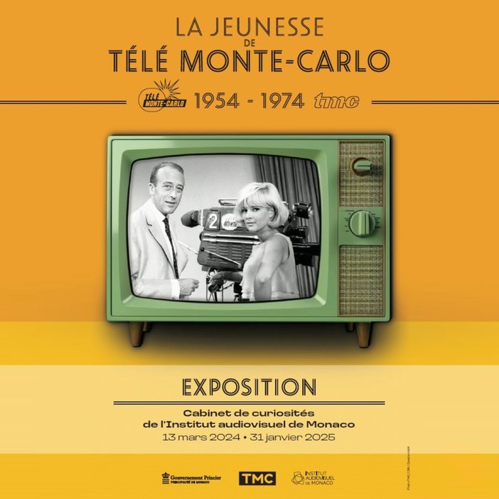 Monaco, fino al 31 gennaio la mostra "La Jeunesse de Télé Monte-Carlo, 1954-1974"