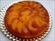 Gâteau renversé alle pesche caramellate