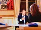Eliseo, il galet nell'ufficio di Emmanuel Macron (foto France 3 Region)