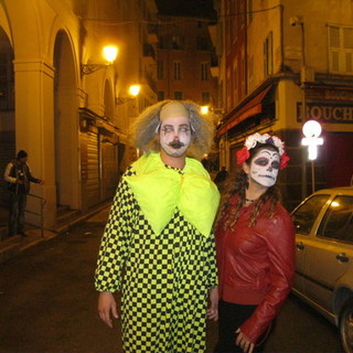 Halloween a Nizza, foto di archivio