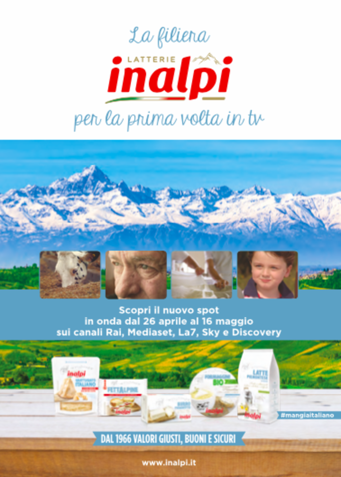 Inalpi si racconta all'Italia Inalpi si racconta all'Italia