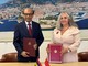 S.E. il Sig. Milan J. N. Meetarbhan e S.E. la Sig.ra Isabelle Picco. ©DR S.E. il Sig. Milan J. N. Meetarbhan e S.E. la Sig.ra Isabelle Picco. ©DR