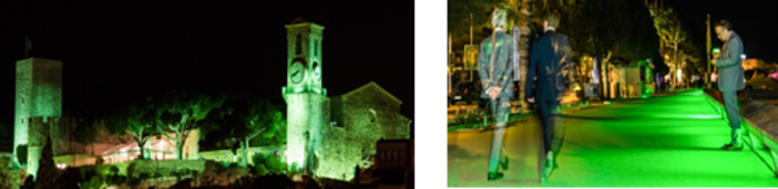 Cannes celebra San Patrizio e indossa i suoi vestiti verdi per una sera