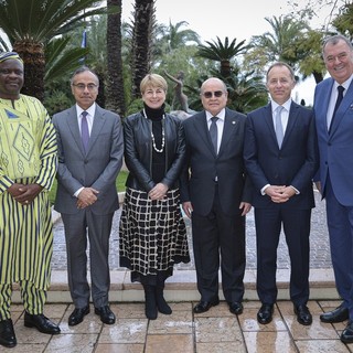 Il Ministro Isabelle Berro-Amadeï accoglie a Monaco i nuovi Ambasciatori di Guatemala, India, Regno Unito e Liberia e il Delegato generale del Québec.