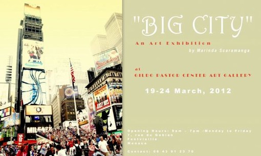 "Big City" approda al Gildo Pastor Center di Montecarlo "Big City" approda al Gildo Pastor Center di Montecarlo