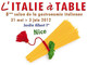 L'Eccellenza italiana in vetrina a Nizza. Torna l'"Italie a Table"
