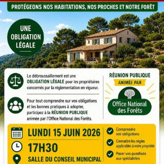 La Turbie, incontro pubblico sul débroussaillement obbligatorio: l’Office National des Forêts spiega regole e obblighi per la prevenzione degli incendi
