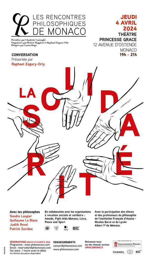 Incontri Filosofici di Monaco al Théâtre Princesse Grace si parla di solidarietà