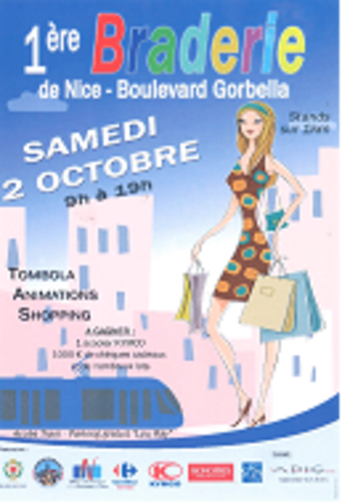 Nizza Gorbella, sabato la prima Braderie dei commercianti Nizza Gorbella, sabato la prima Braderie dei commercianti