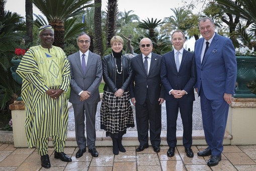Il Ministro Isabelle Berro-Amadeï accoglie a Monaco i nuovi Ambasciatori di Guatemala, India, Regno Unito e Liberia e il Delegato generale del Québec.